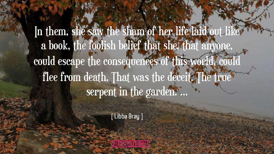 Sham quotes by Libba Bray