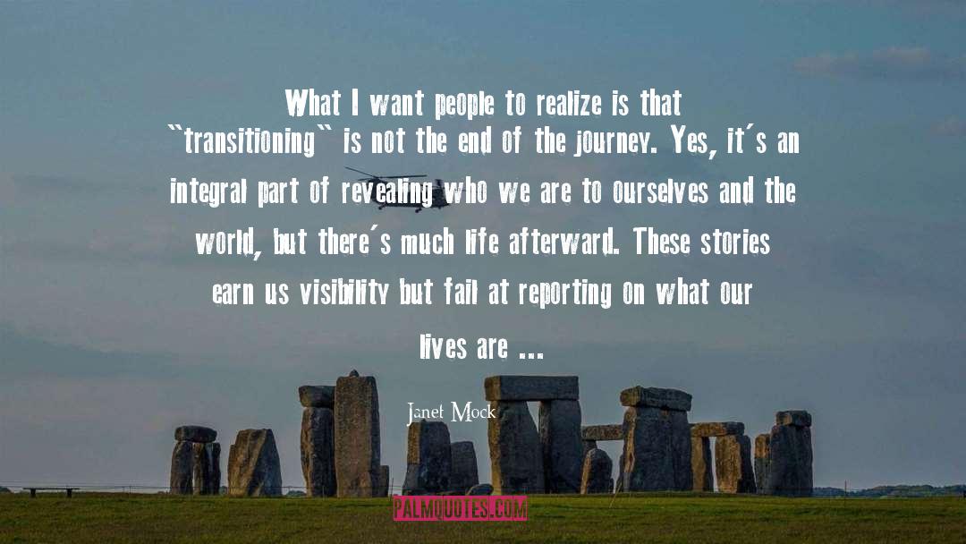 Shamanic Journey quotes by Janet Mock