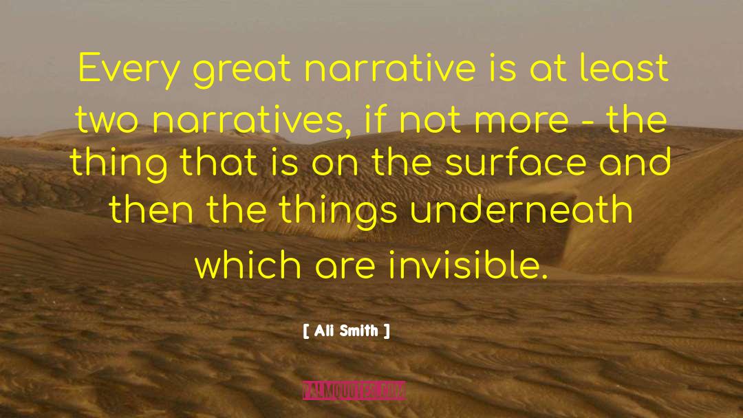 Shamanic Narrative quotes by Ali Smith