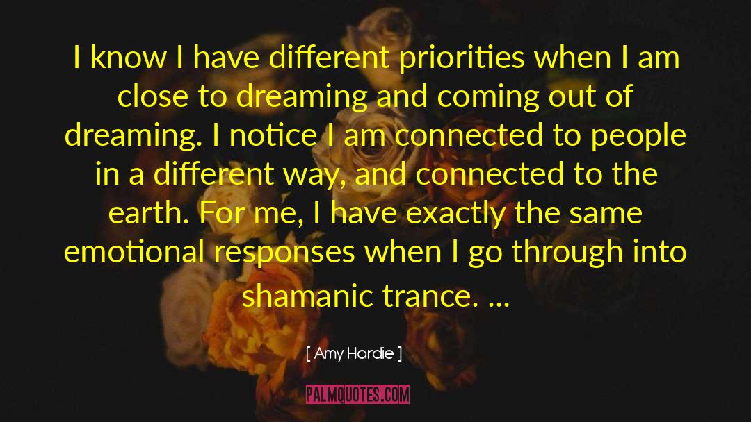 Shamanic quotes by Amy Hardie
