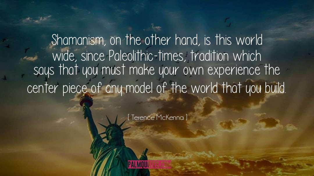 Shamanism quotes by Terence McKenna