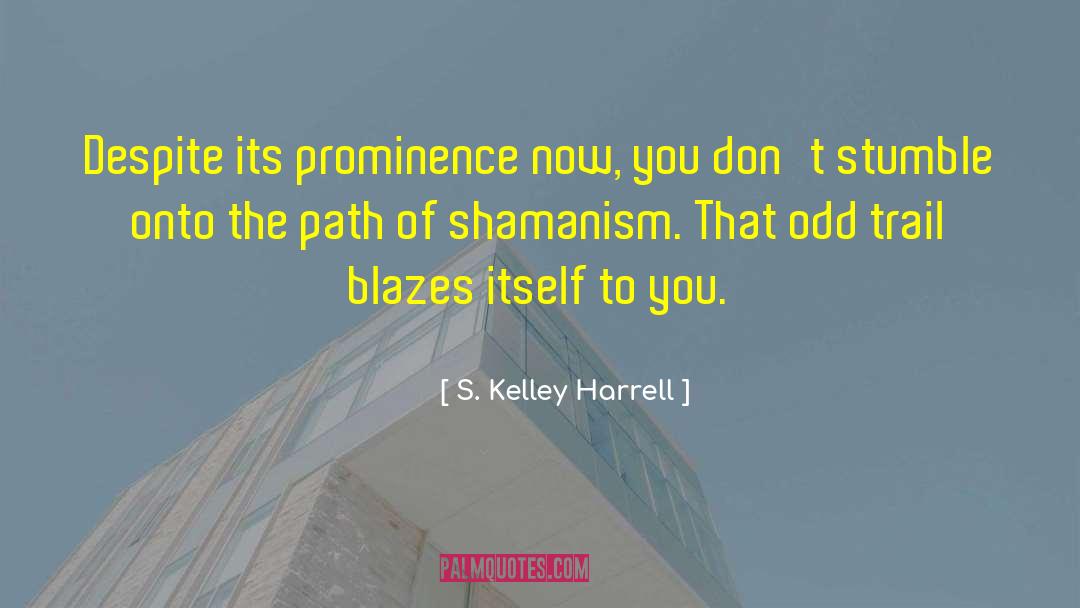 Shamanism quotes by S. Kelley Harrell