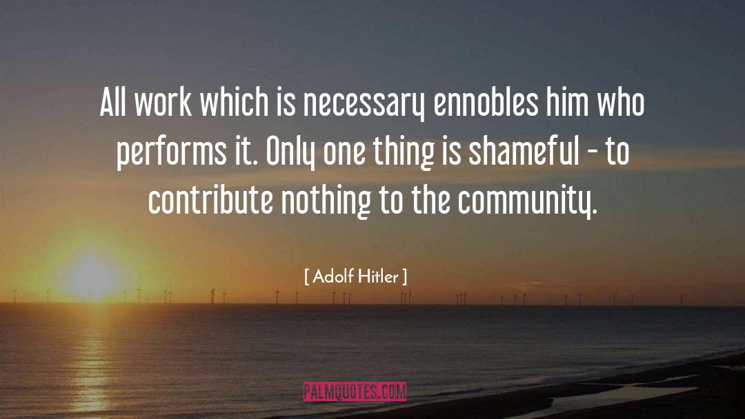 Shameful quotes by Adolf Hitler