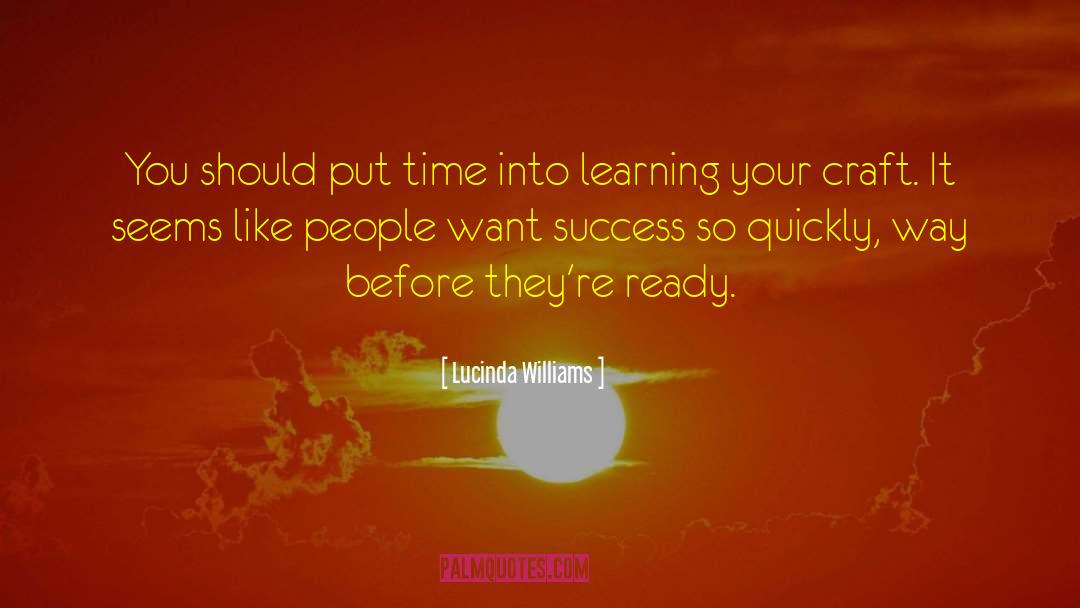 Shanequa Williams quotes by Lucinda Williams