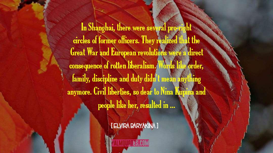 Shanghai quotes by Elvira Baryakina