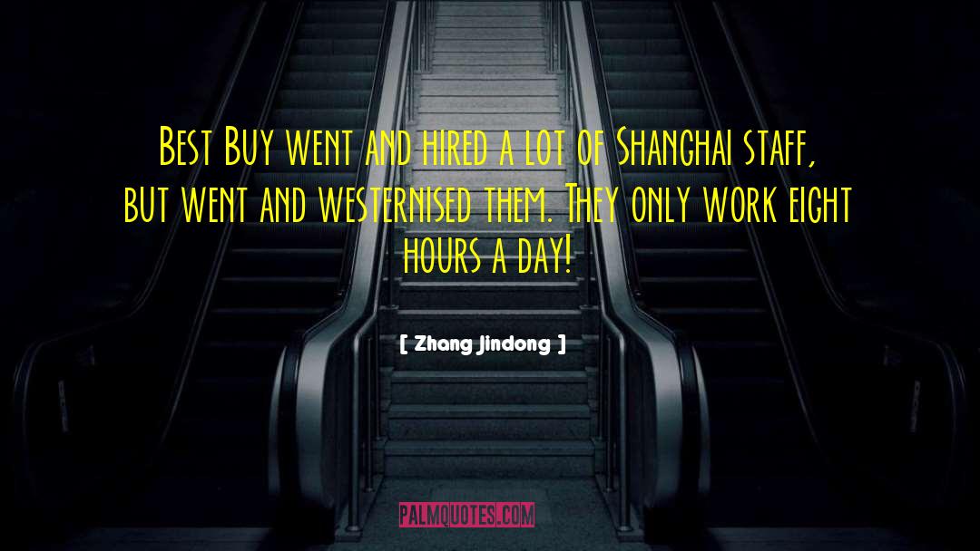 Shanghai quotes by Zhang Jindong