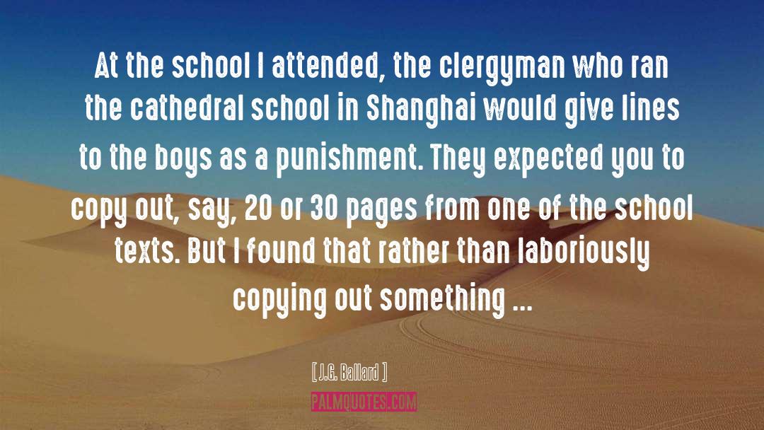 Shanghai quotes by J.G. Ballard