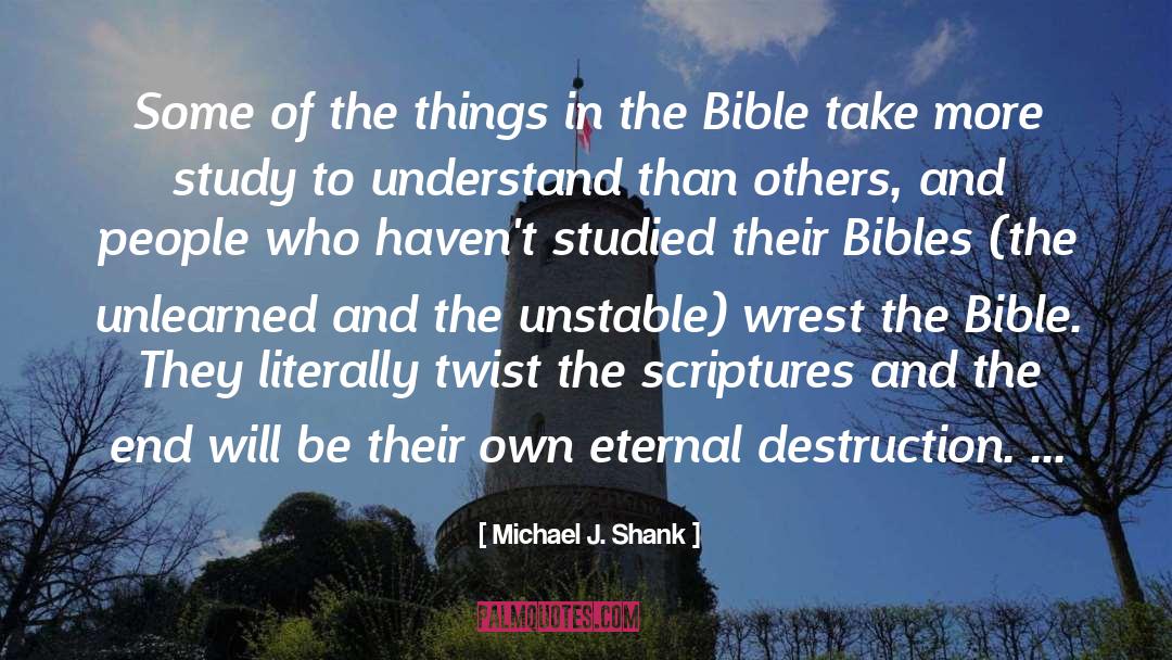 Shank quotes by Michael J. Shank