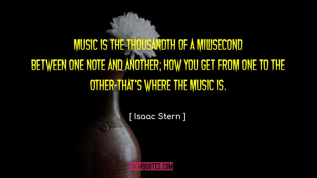 Shape Note Music quotes by Isaac Stern