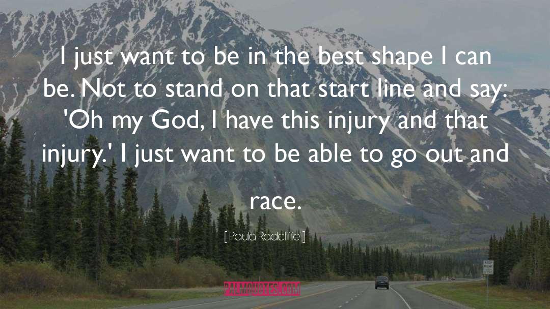 Shape quotes by Paula Radcliffe