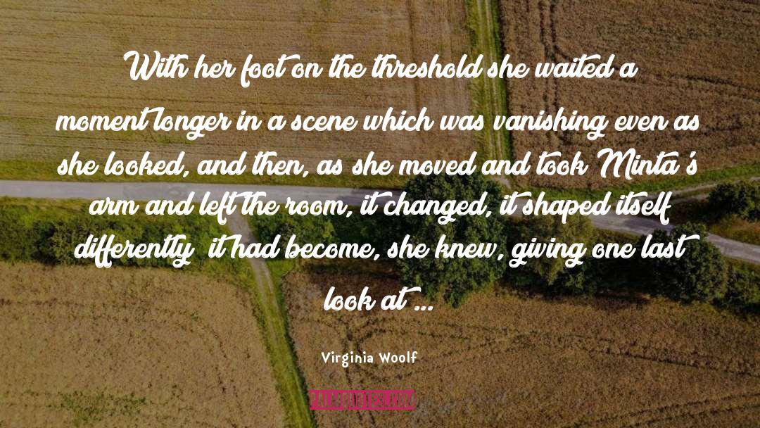 Shaped quotes by Virginia Woolf
