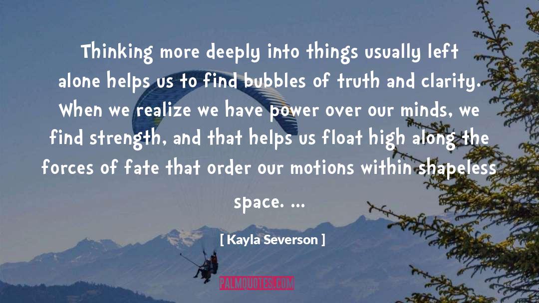 Shapeless quotes by Kayla Severson