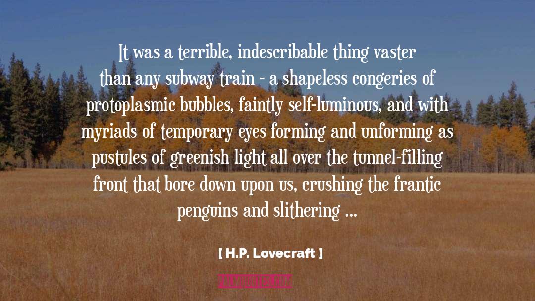 Shapeless quotes by H.P. Lovecraft