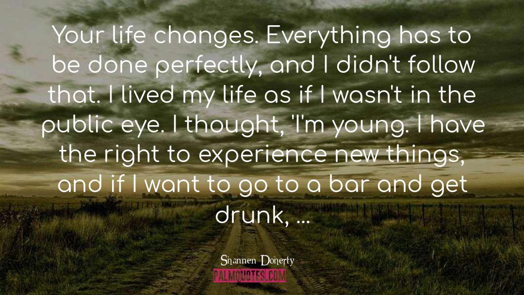 Shaposhnikova Bars quotes by Shannen Doherty