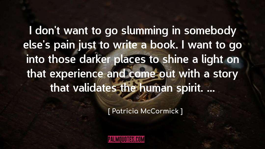 Sharayah Mccormick quotes by Patricia McCormick