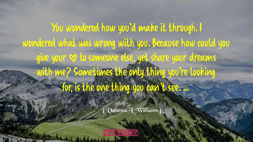 Share Your Faith quotes by Vanessa L. Williams