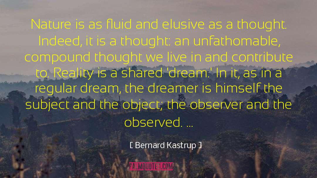 Shared Dream quotes by Bernard Kastrup