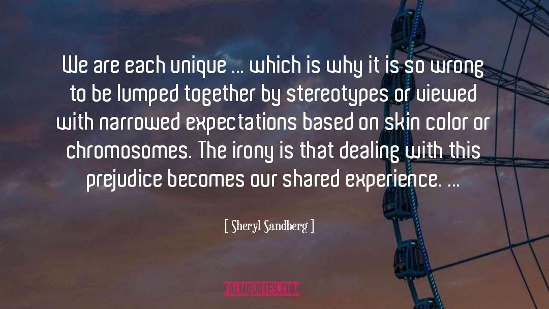 Shared Experience quotes by Sheryl Sandberg