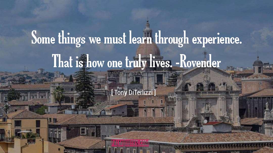 Shared Experience quotes by Tony DiTerlizzi