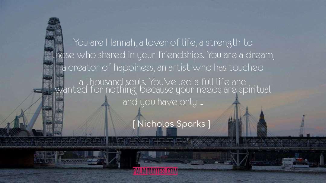 Shared Humanity quotes by Nicholas Sparks