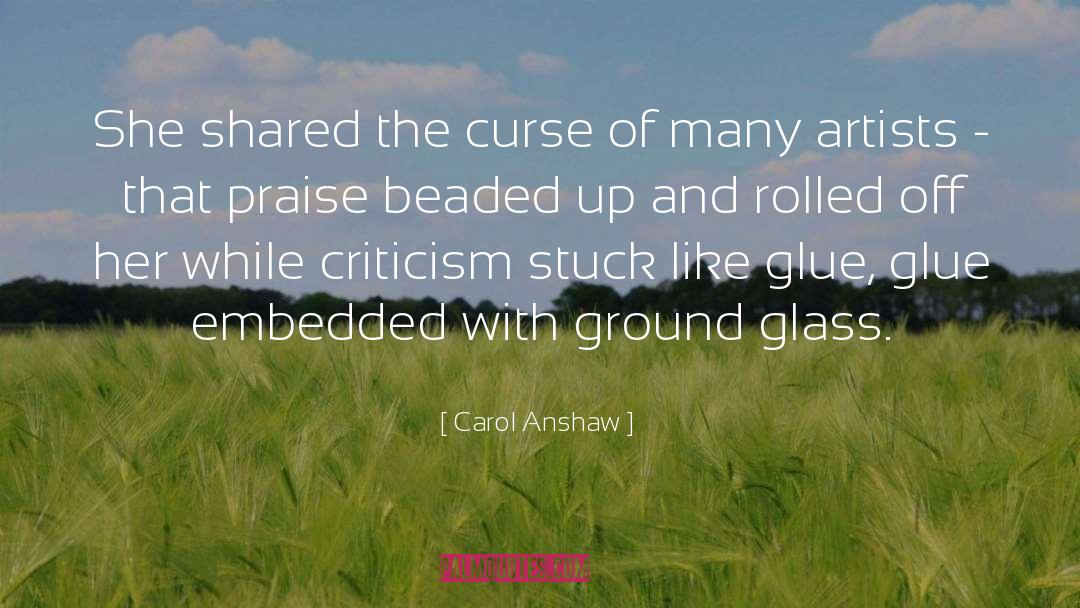 Shared Past quotes by Carol Anshaw