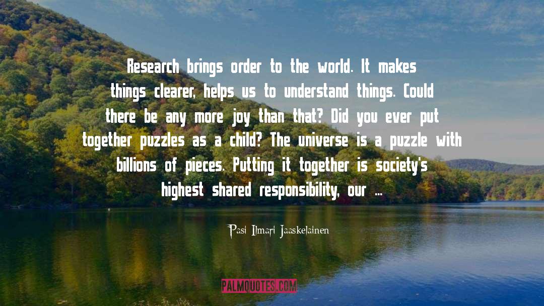 Shared Responsibility quotes by Pasi Ilmari Jaaskelainen