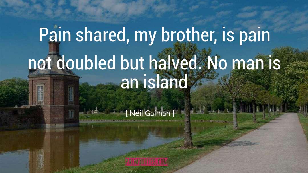 Shared Vision quotes by Neil Gaiman
