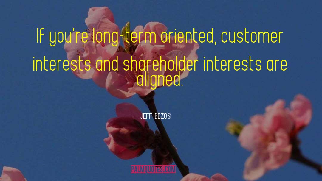 Shareholders quotes by Jeff Bezos