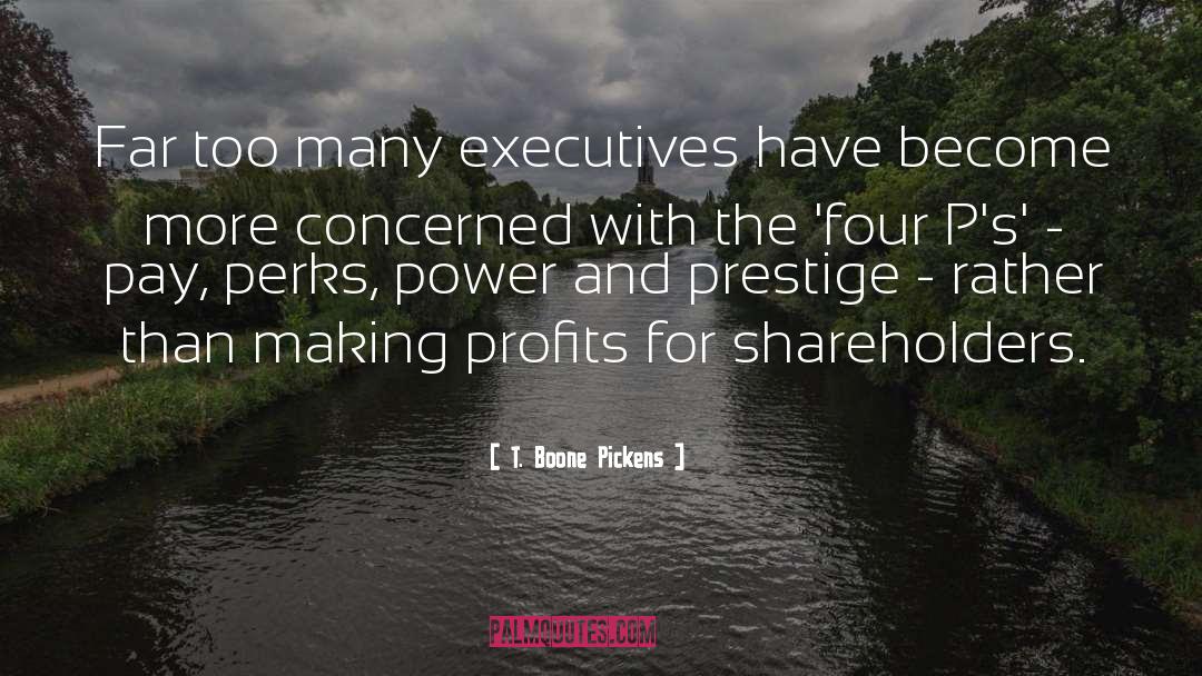 Shareholders quotes by T. Boone Pickens