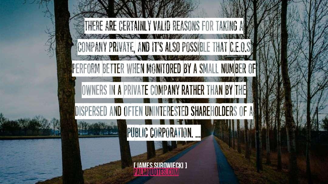 Shareholders quotes by James Surowiecki