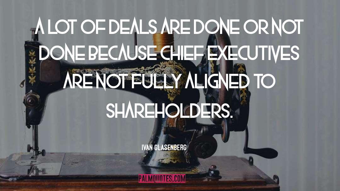 Shareholders quotes by Ivan Glasenberg