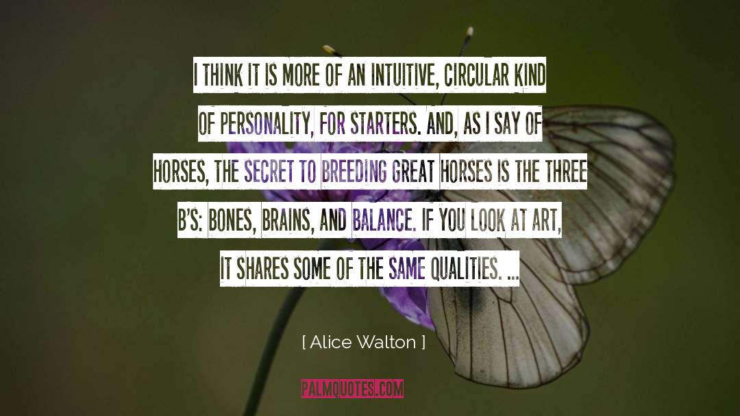 Shares quotes by Alice Walton