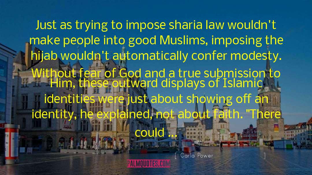 Sharia Law quotes by Carla Power