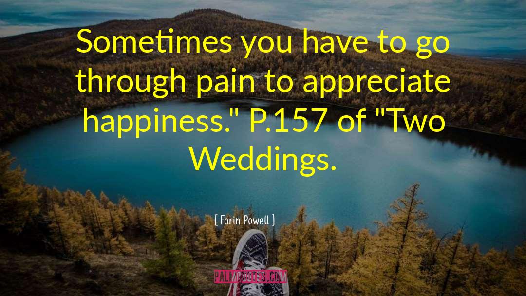 Sharing Happiness quotes by Farin Powell