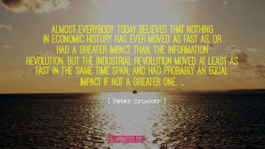 Sharing Information quotes by Peter Drucker