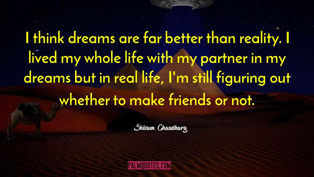 Sharing Life quotes by Shivam Chaudhary