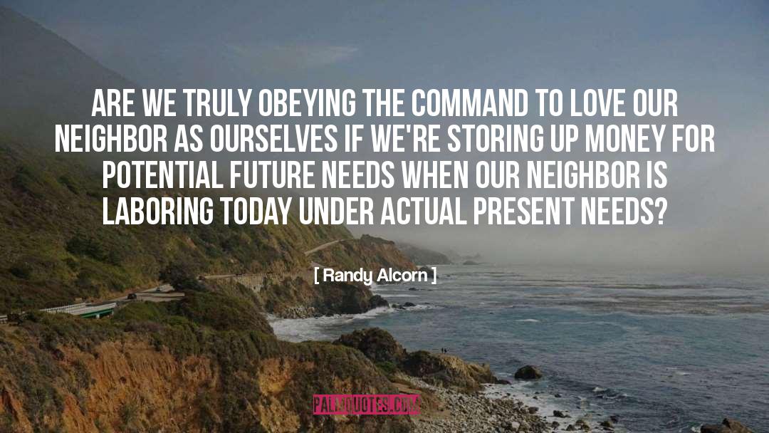 Sharing Money quotes by Randy Alcorn