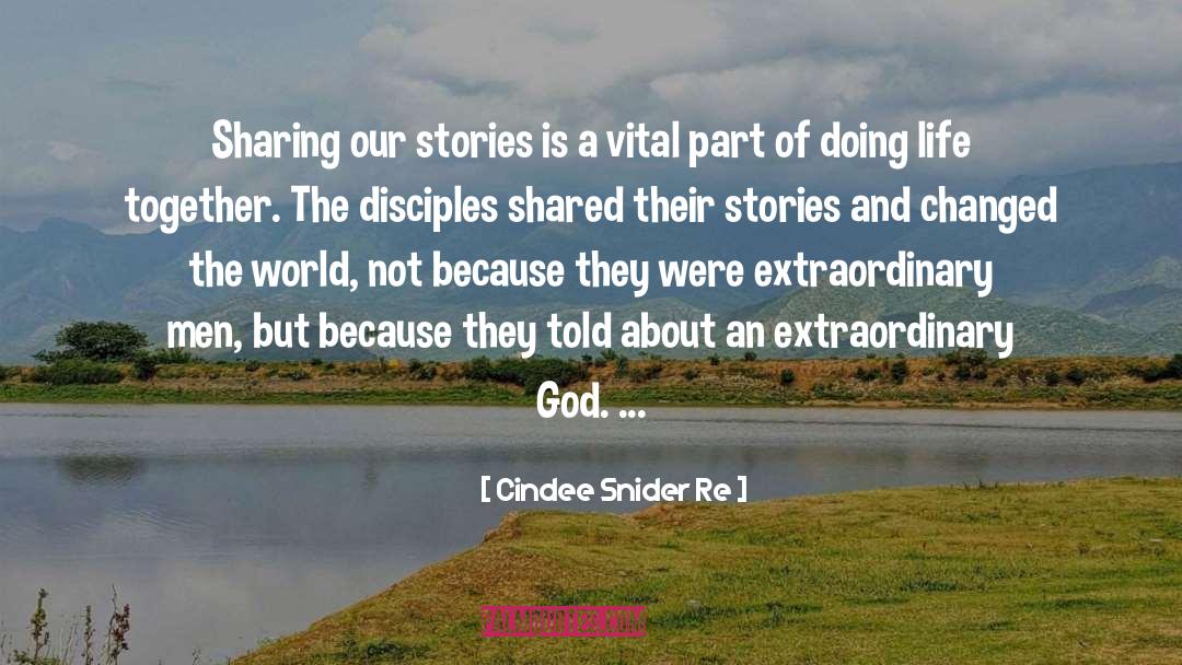 Sharing quotes by Cindee Snider Re