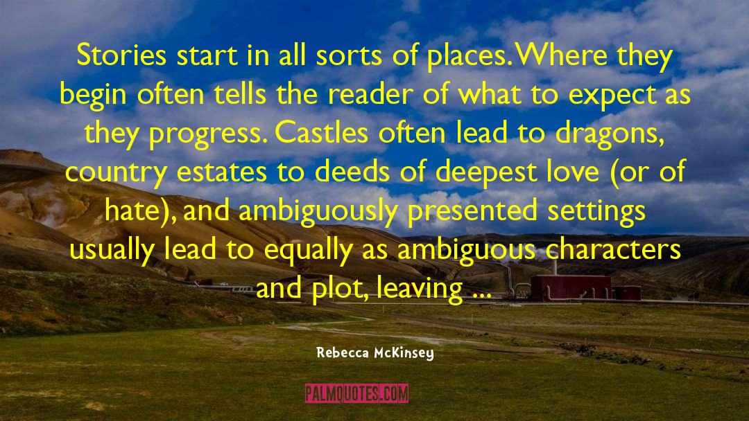 Sharing Stories quotes by Rebecca McKinsey