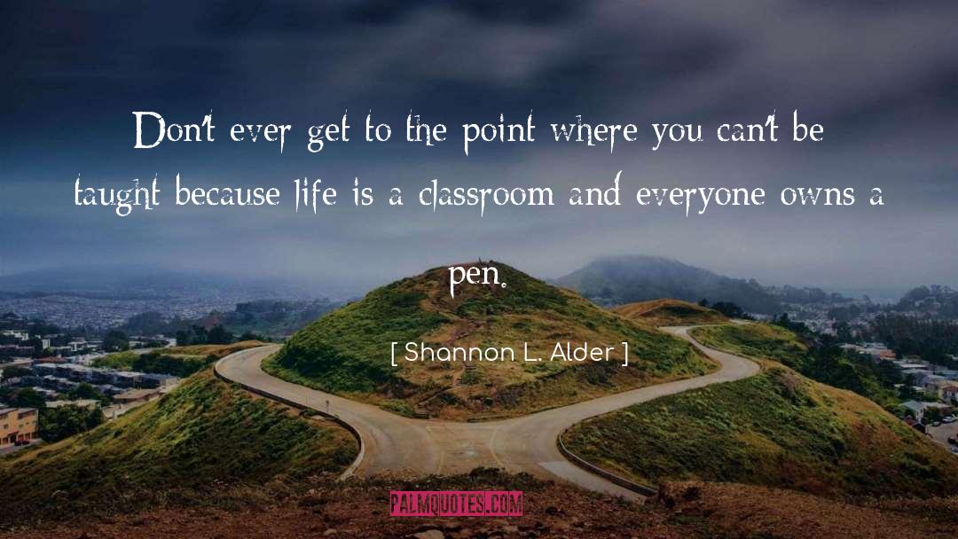 Sharing Stories quotes by Shannon L. Alder