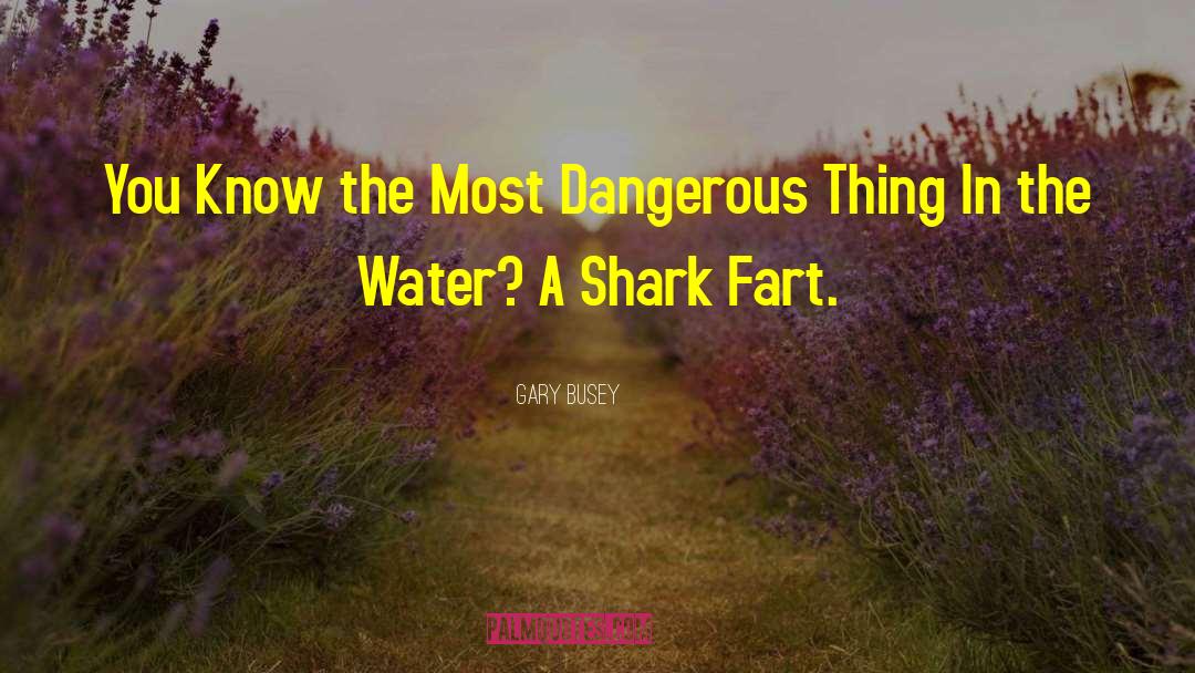 Shark quotes by Gary Busey
