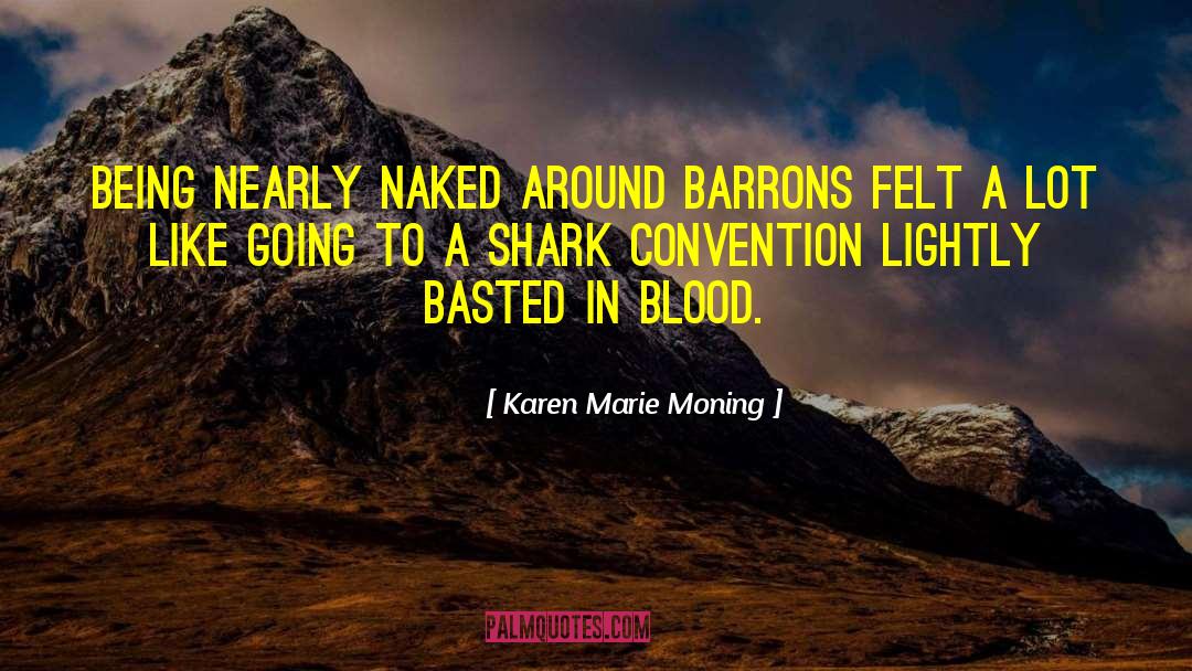 Shark S Tooth quotes by Karen Marie Moning
