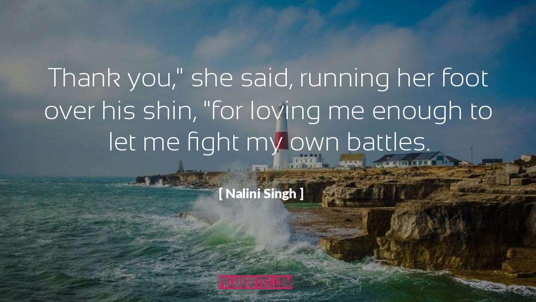 Shark Thank quotes by Nalini Singh