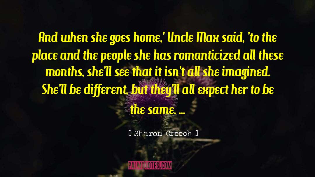 Sharon Creech quotes by Sharon Creech