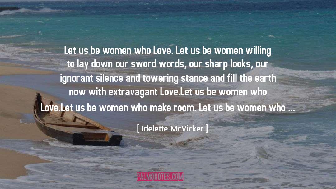 Sharp Knives quotes by Idelette McVicker