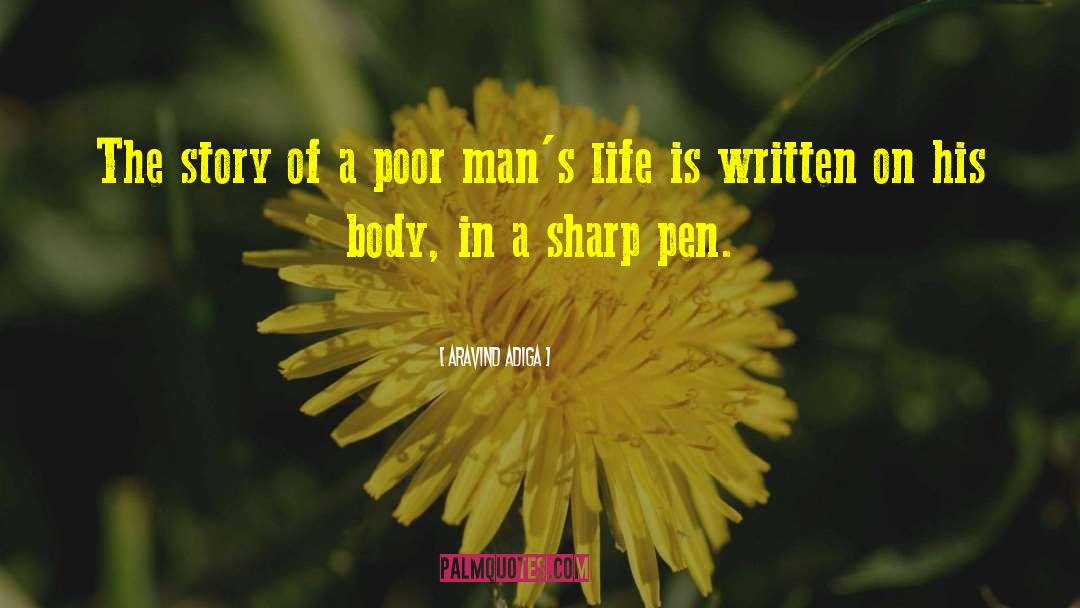 Sharp Pencils quotes by Aravind Adiga