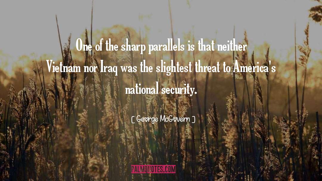 Sharp quotes by George McGovern