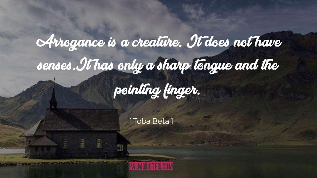 Sharp Tongue quotes by Toba Beta