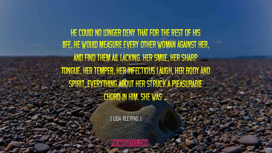 Sharp Tongue quotes by Lisa Kleypas