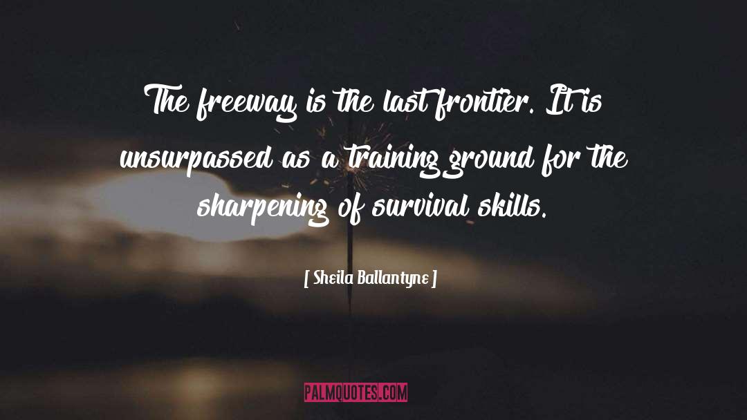 Sharpening quotes by Sheila Ballantyne
